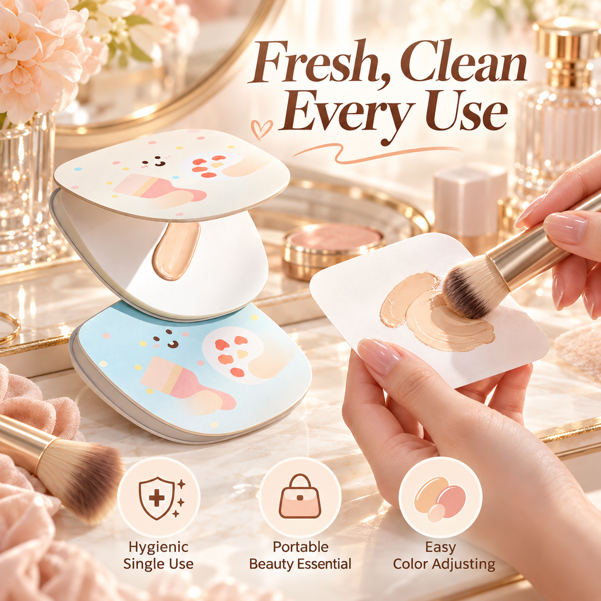 Disposable Makeup Mixing Sheets